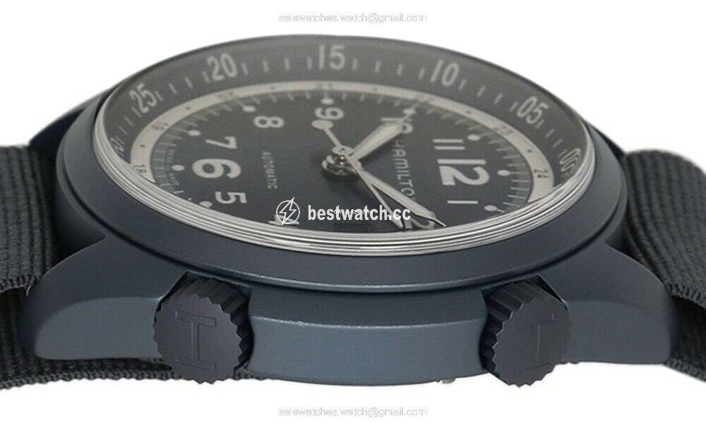 Hamilton Khaki Pilot Pioneer Automatic Aluminum H80495845 H80495845 3