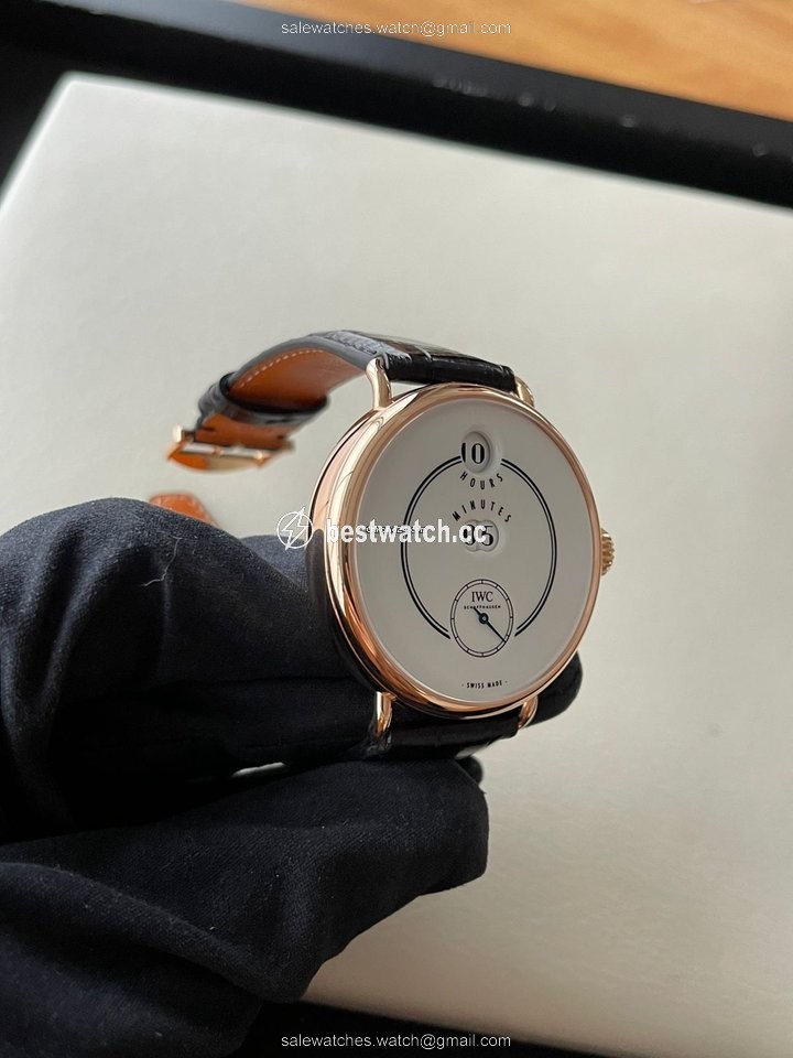 IMG_9086 IWC Mens watch Unisex Manual winding Red gold IW505002 3
