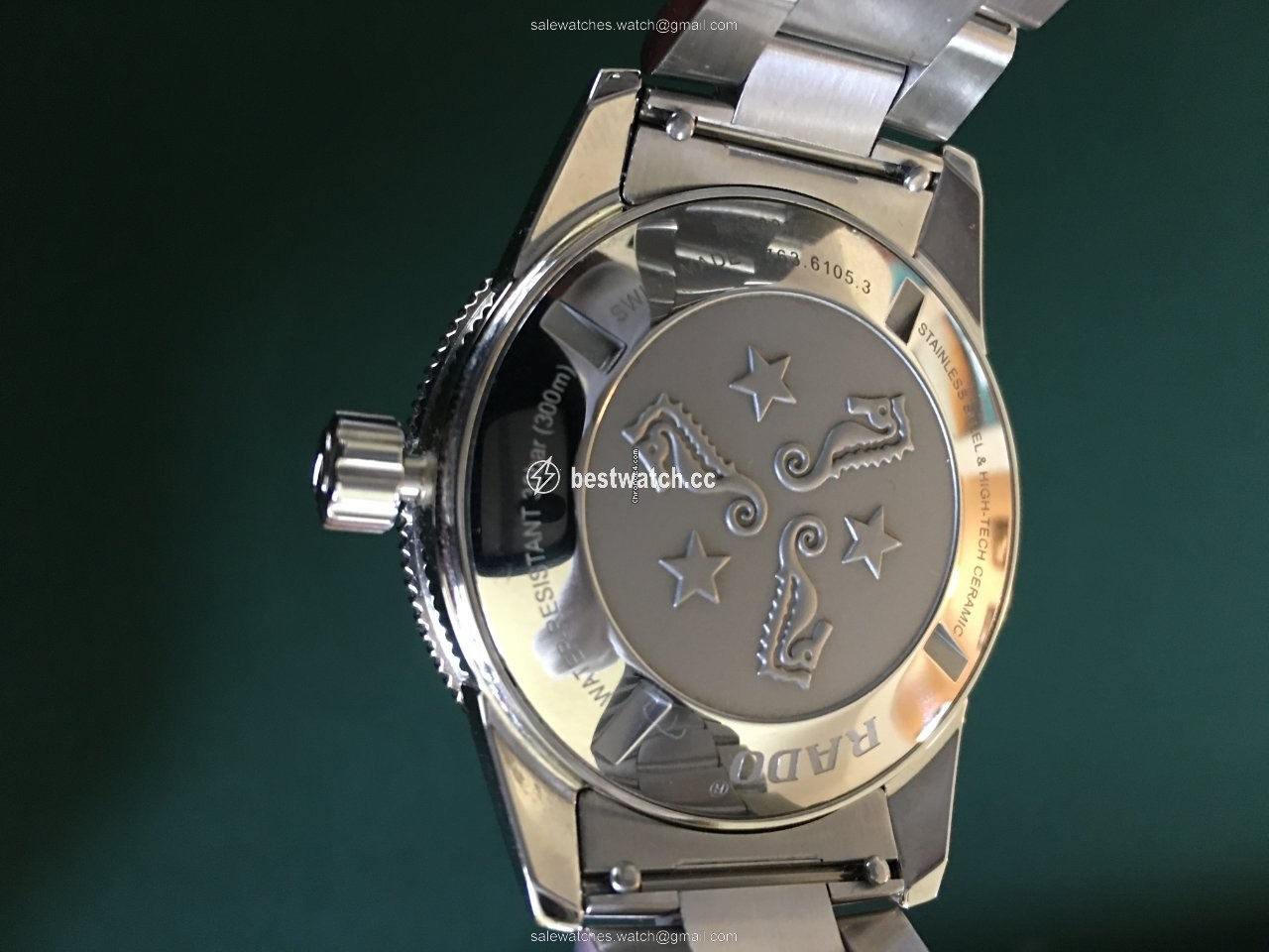 IMG_9086 Rado HyperChrome Captain Cook Mens watch Unisex Automatic Steel R32105313 3