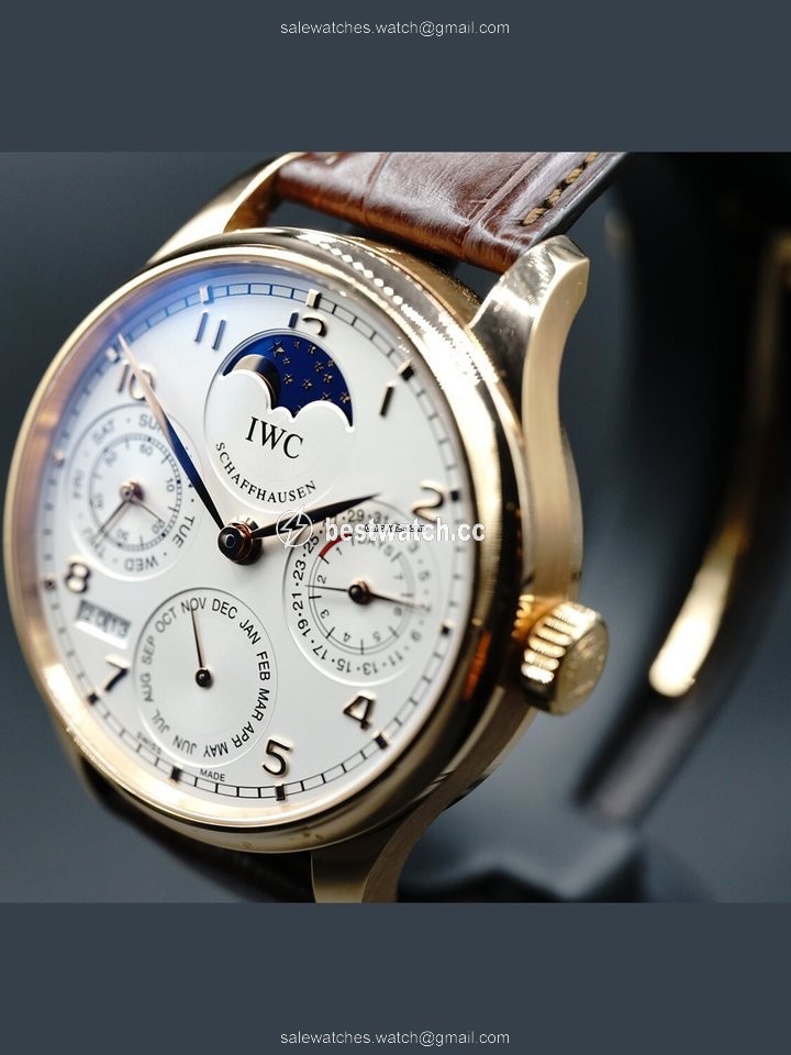 IMG_9086 IWC Portuguese Perpetual Calendar Mens watch Unisex Automatic IW502306 3