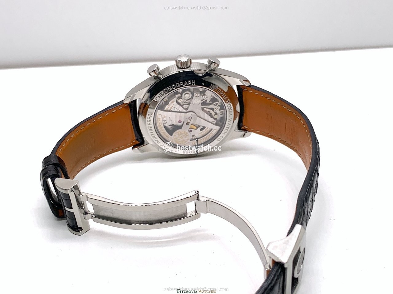 IMG_9086 IWC Portuguese Chronograph Automatic Steel IW390403 3