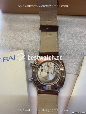 IMG_9086 Panerai Radiomir GMT Mens watch Unisex Automatic Steel PAM98 3