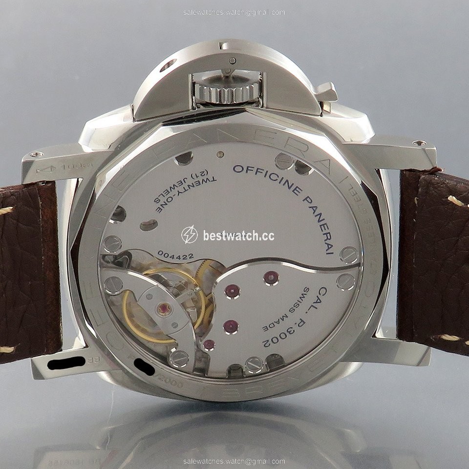 IMG_9086 Panerai Luminor 1950 3 Days Power Reserve Mens watch Unisex Manual winding Steel PAM 00423orPAM 423 3