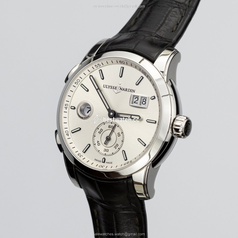 IMG_9086 Ulysse Nardin Dual Time Mens watch Unisex Automatic Steel 3343-126 91 3