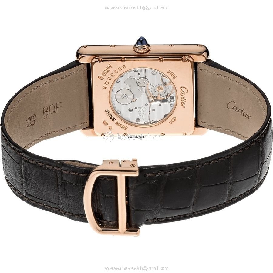 Cartier Tank Louis Cartier Mens watch Unisex Manual winding Rose gold W1560002 3