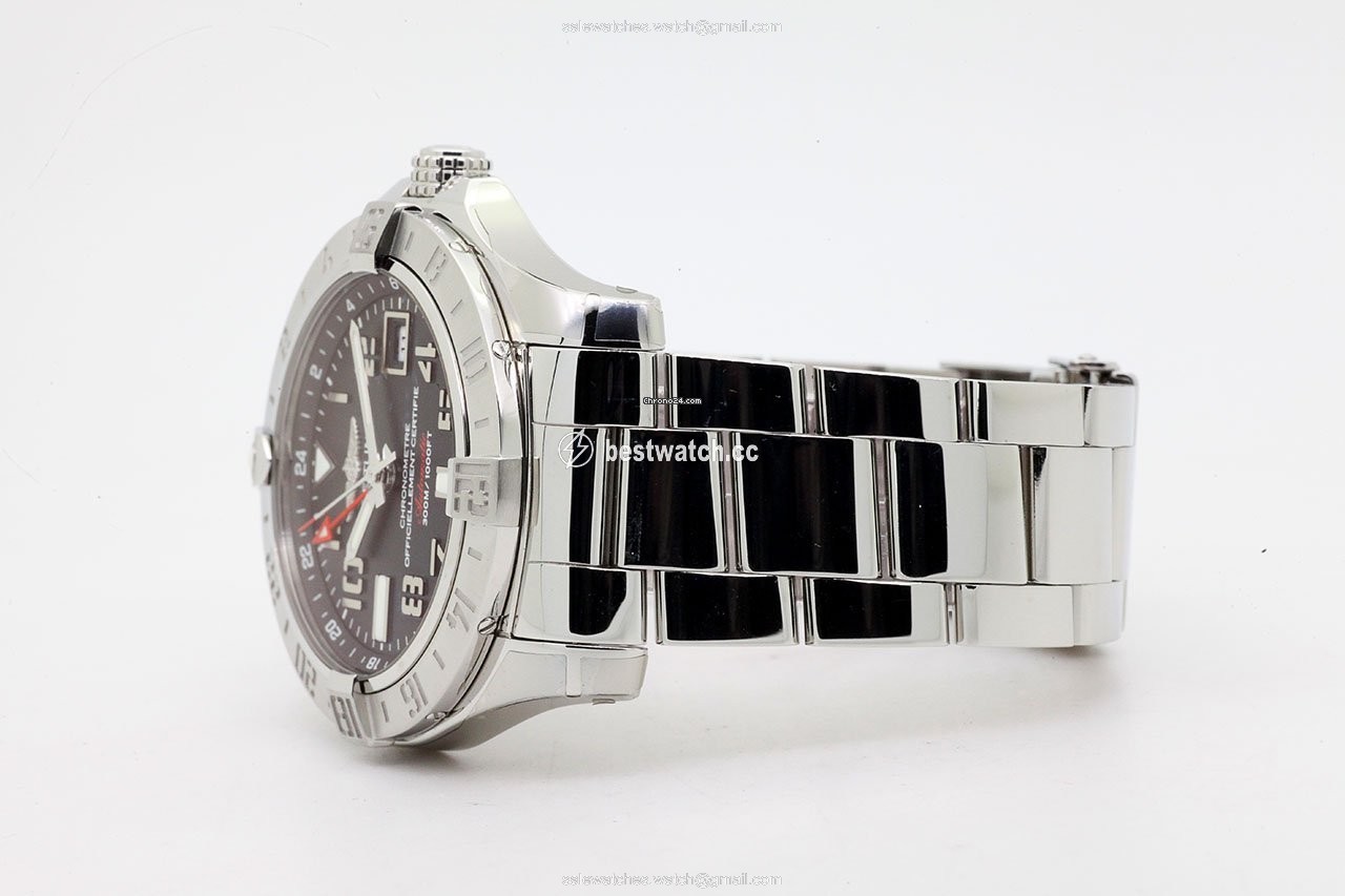 IMG_9086 Breitling Avenger II GMT Automatic Steel A3239011 BC34 3
