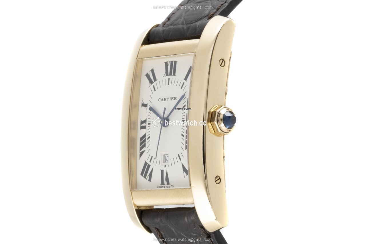 Cartier Tank Americaine Mens watch Unisex Automatic Yellow gold 8172984 3