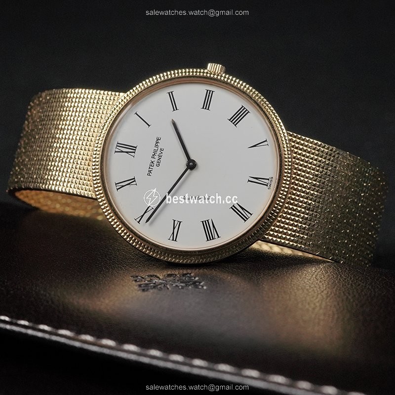 IMG_9086 Patek Philippe Calatrava Mens watch Unisex Yellow gold 3520-10 3