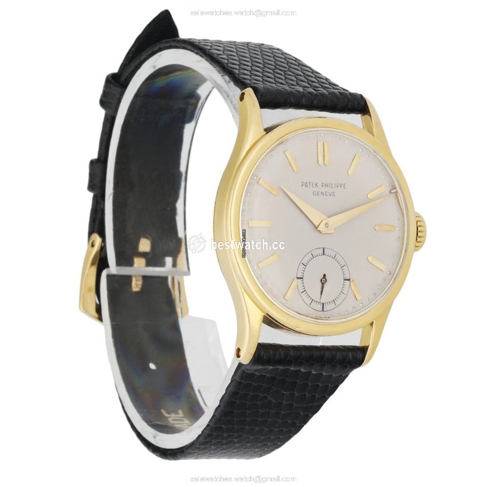 IMG_9086 Patek Philippe Calatrava Mens watch Unisex Manual winding Yellow gold 96 3