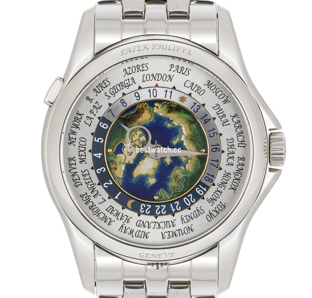 IMG_9086 Patek Philippe World Time Mens watch Unisex Automatic Platinum 5131 1P-001 3