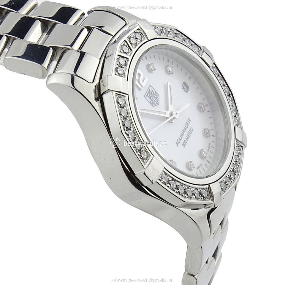 IMG_9086 TAG Heuer Aquaracer Lady Womens watch Quartz Steel WAF1416.BA0824 3