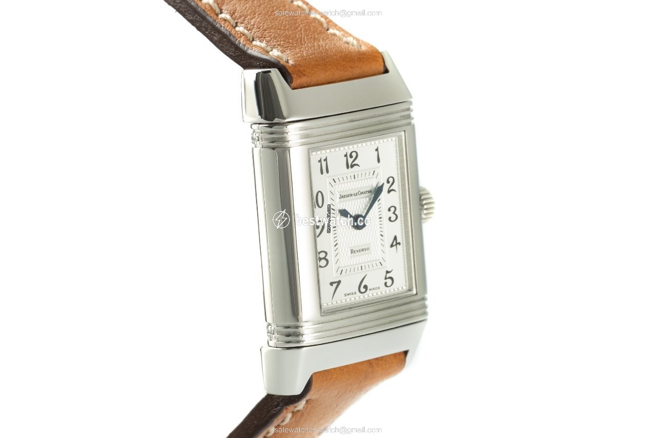 IMG_9086 Jaeger-LeCoultre Reverso Womens watch Manual winding Steel 266.842.443B 3