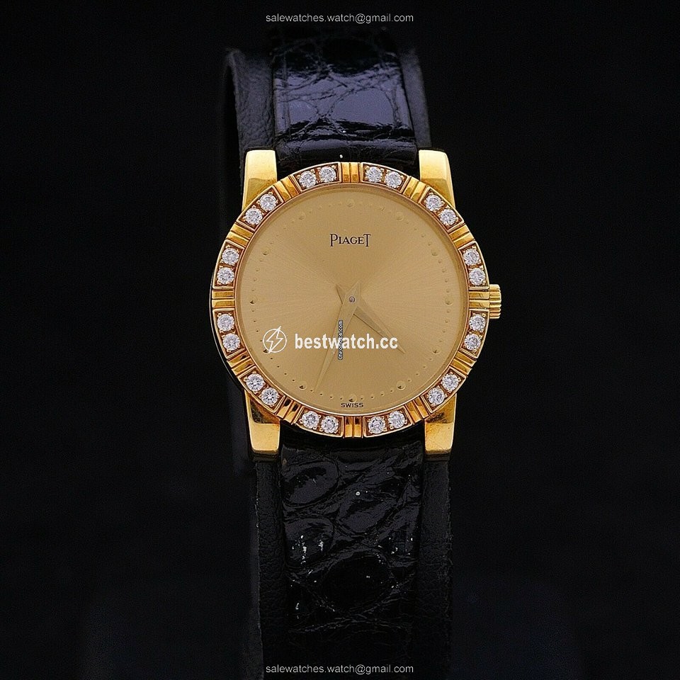 IMG_9086 Piaget Dancer Womens watch Quartz Yellow gold 80464 3