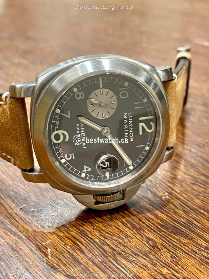 IMG_9086 Panerai Luminor Marina Automatic Mens watch Unisex Automatic Steel PAM 00086 3