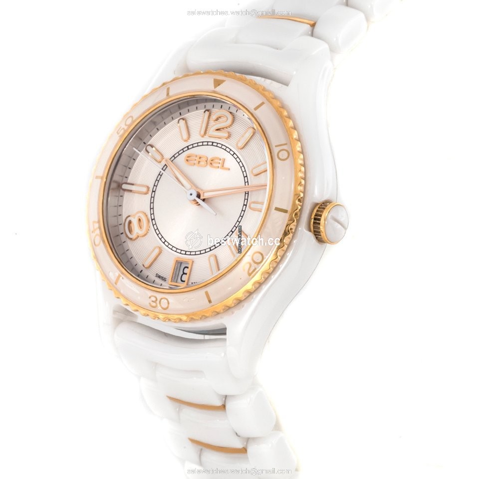 IMG_9086 Ebel X-1 Womens watch Quartz Ceramic 1216113 3