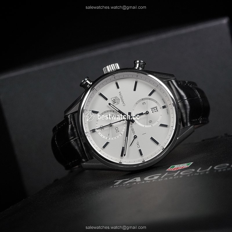 IMG_9086 TAG Heuer Carrera Calibre 1887 Mens watch Unisex Steel CAR2111.FC6266 3