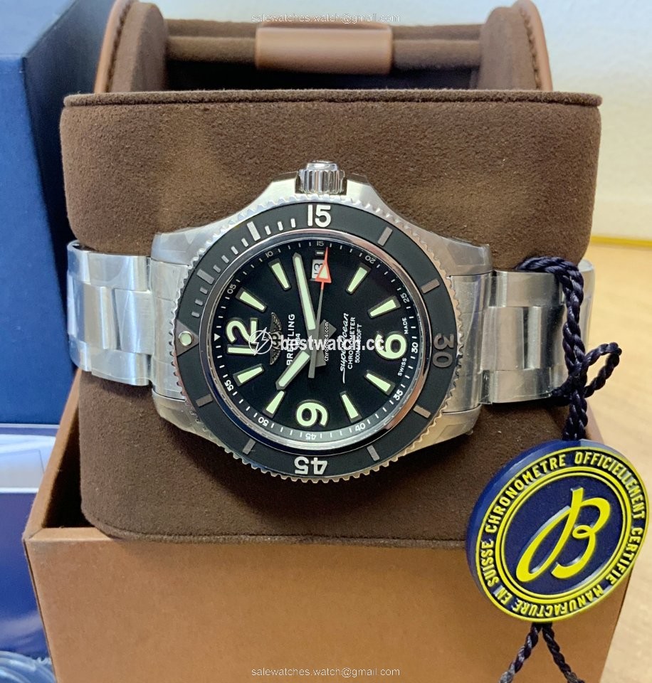 IMG_9086 Breitling Superocean 42 Mens watch Unisex Automatic Steel A17366021B1A1 3