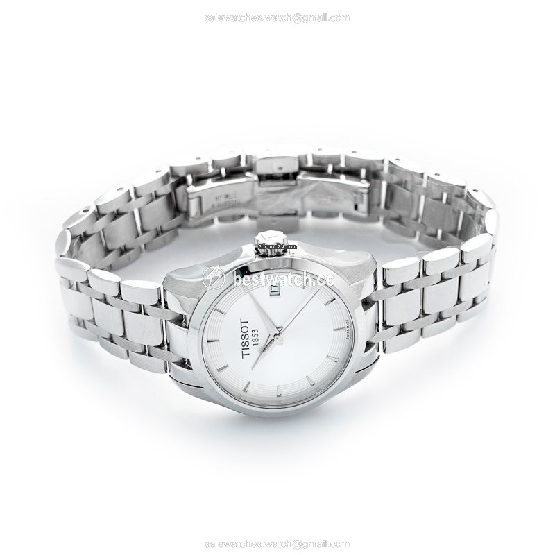 IMG_9086 Tissot Couturier Womens watch Quartz Steel T035.210.11.031.00 3