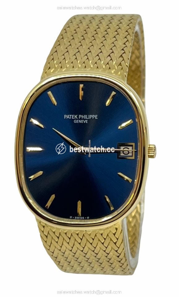 IMG_9086 Patek Philippe Golden Ellipse Mens watch Unisex Automatic Yellow gold 3605 3
