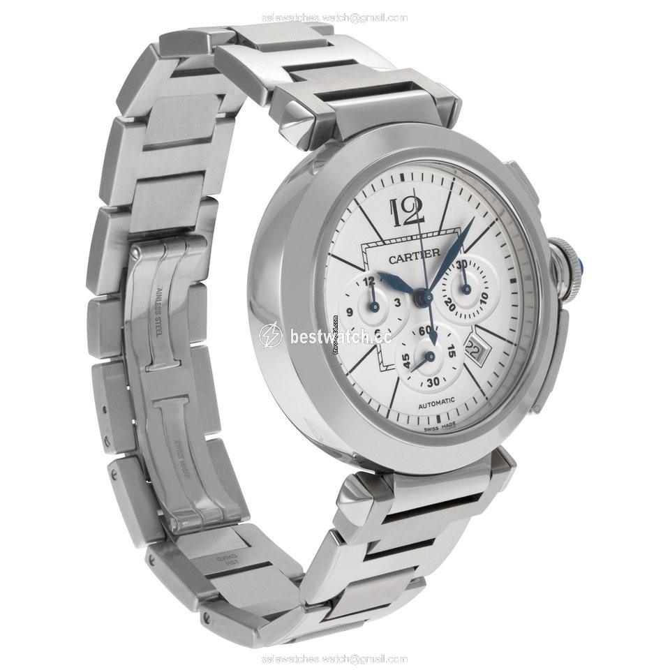 Cartier Pasha Mens watch Unisex Automatic Steel W31085M7 3