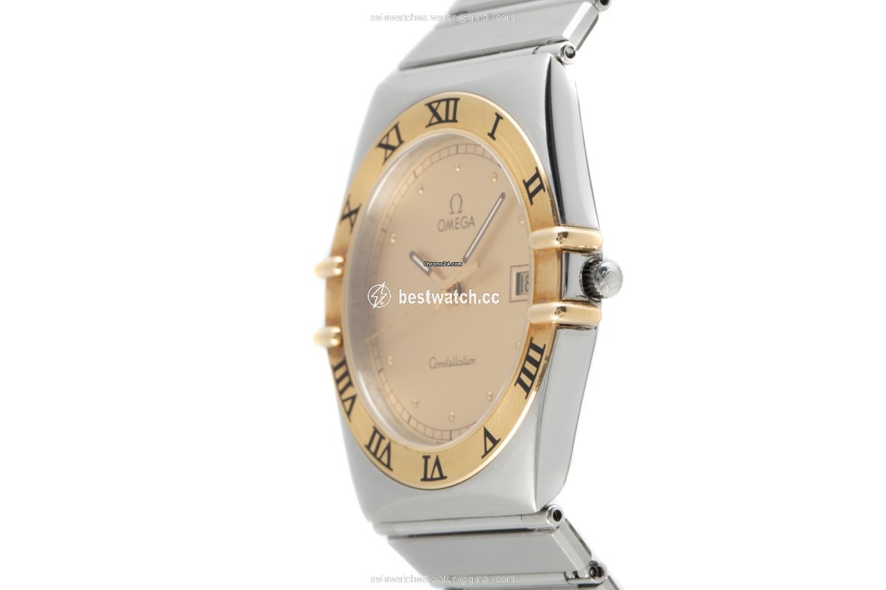 Omega Constellation Day-Date Mens watch Unisex Quartz Gold Steel 396.1070 3