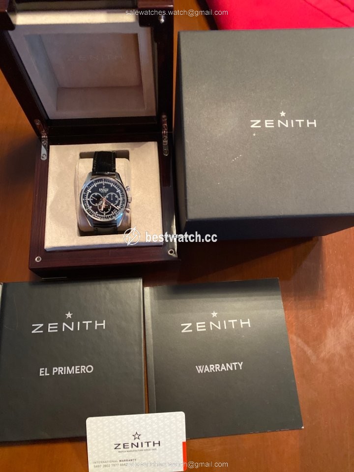 Zenith El Primero 36000 VpH Mens watch Unisex Automatic Steel 03.2080.400 21.C496 3