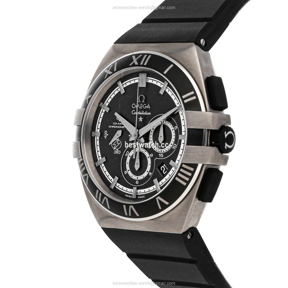 Omega Constellation Double Eagle Mens watch Unisex Automatic Titanium 121.92.41.50.01.001 3