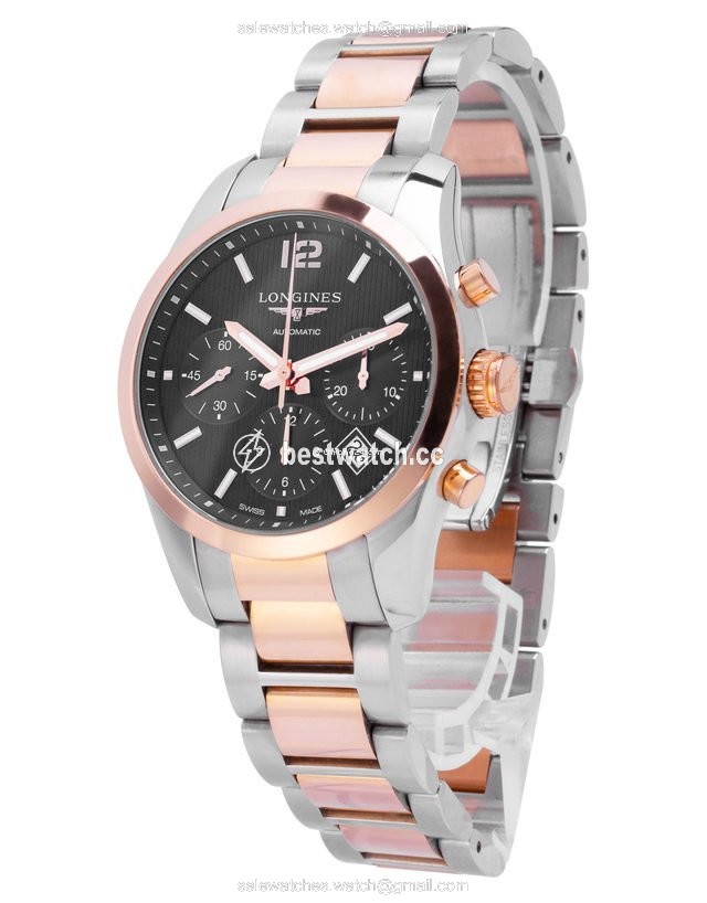 IMG_9086 Longines Conquest Classic Mens watch Unisex Automatic Gold Steel L2.786.5.56.7 3
