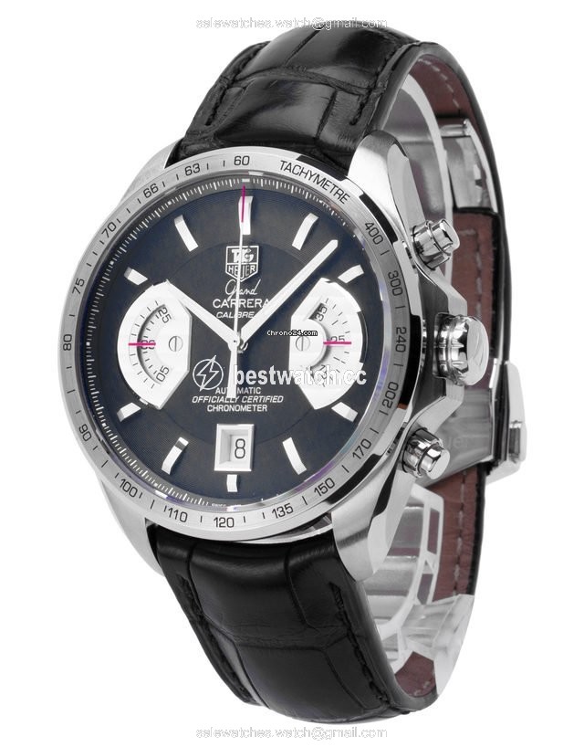 IMG_9086 TAG Heuer Grand Carrera Mens watch Unisex Automatic Steel CAV511A.FC6225 3