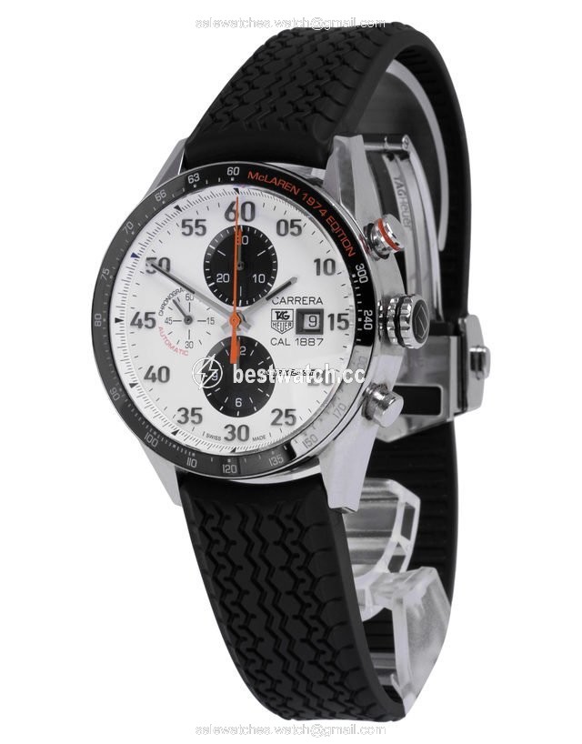 TAG Heuer Carrera Calibre 1887 Mens watch Unisex Automatic Steel CAR2A12.FT6033 3