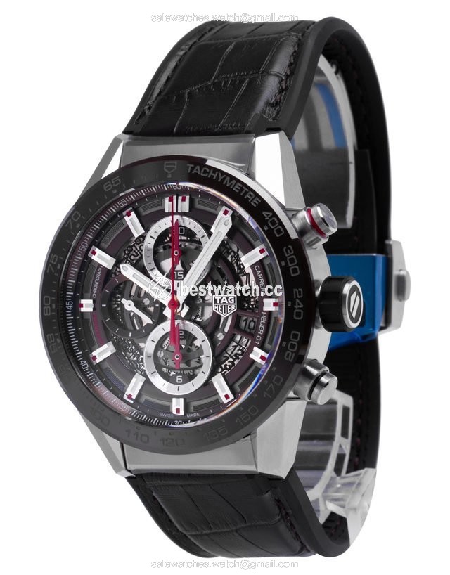 IMG_9086 TAG Heuer Carrera Calibre HEUER 01 Mens watch Unisex Automatic Steel CAR201U.FC6405 3