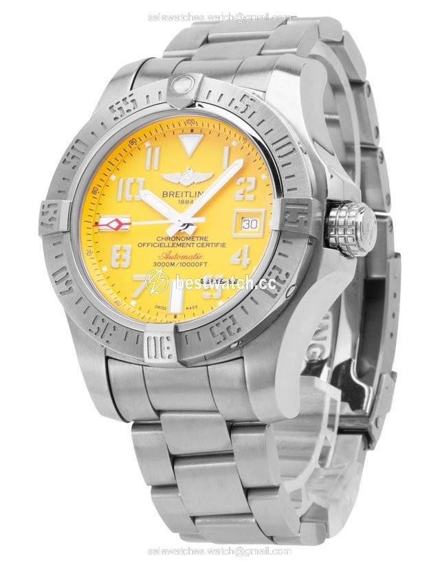 IMG_9086 Breitling Avenger II Seawolf Mens watch Unisex Automatic Steel A1733110.I519.169A 3