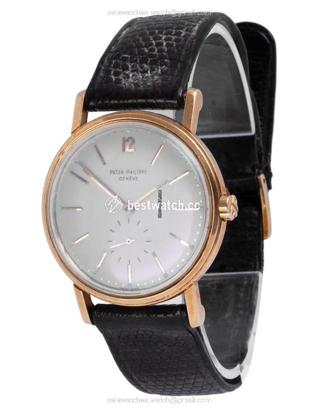 IMG_9086 Patek Philippe Calatrava Mens watch Unisex Automatic Rose gold 2584 3