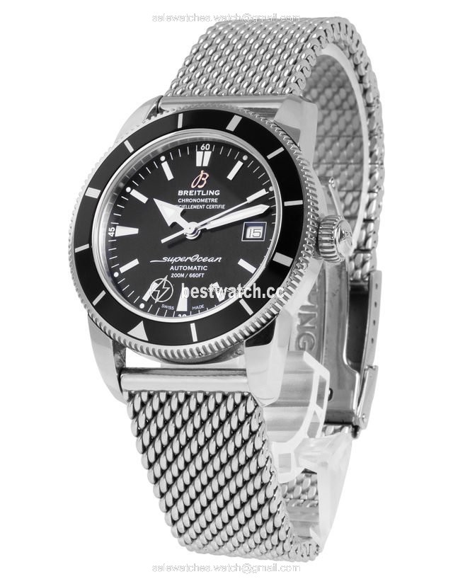 IMG_9086 Breitling Superocean Heritage 42 Mens watch Unisex Automatic Steel A1732124.BA61.154A 3