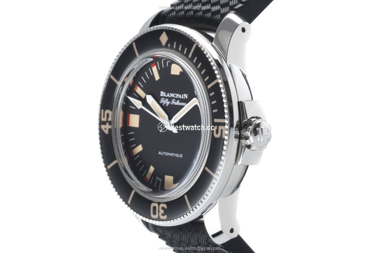 IMG_9086 Blancpain Fifty Fathoms Mens watch Unisex Automatic Steel 5008B.11.30-B52A 3