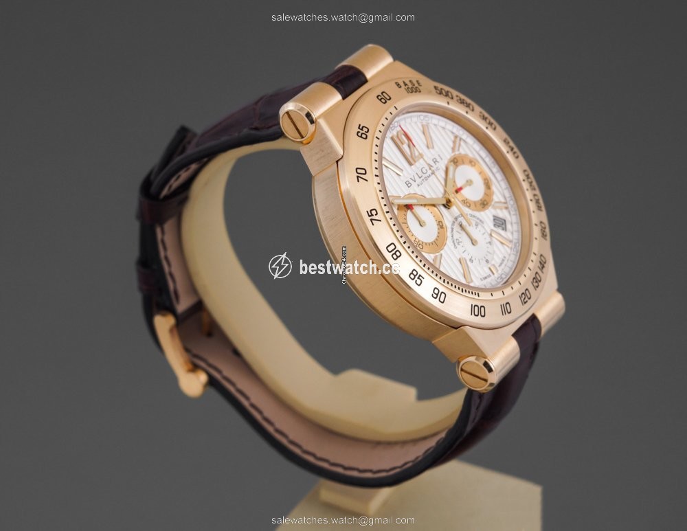 IMG_9086 Bulgari Diagono Mens watch Unisex Automatic Yellow gold DP42GCH 3