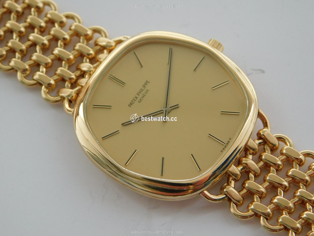 IMG_9086 Patek Philippe Golden Ellipse Mens watch Unisex Automatic Yellow gold 3861 2 3