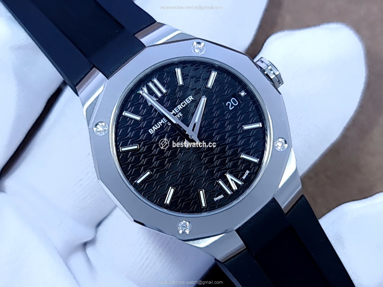 IMG_9086 Baume & Mercier Riviera Womens watch Quartz Steel M0A10613 3