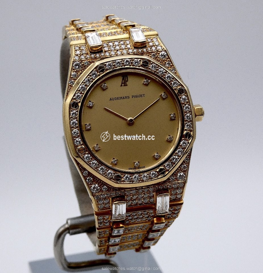 Audemars Piguet Royal Oak Mens watch Unisex Quartz Yellow gold BA56343 699 3