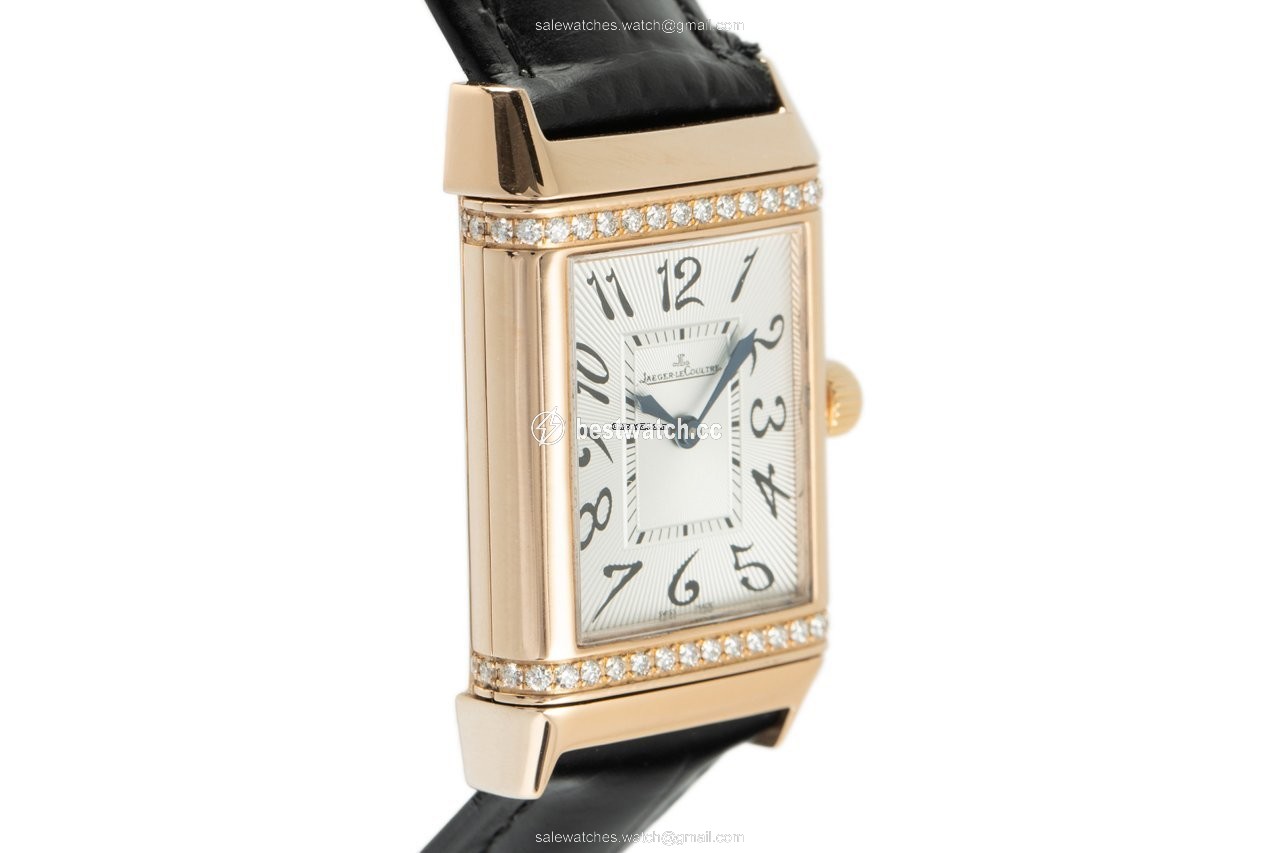 IMG_9086 Jaeger-LeCoultre Reverso Duetto Classique Womens watch Manual winding Red gold 256.2.75 3