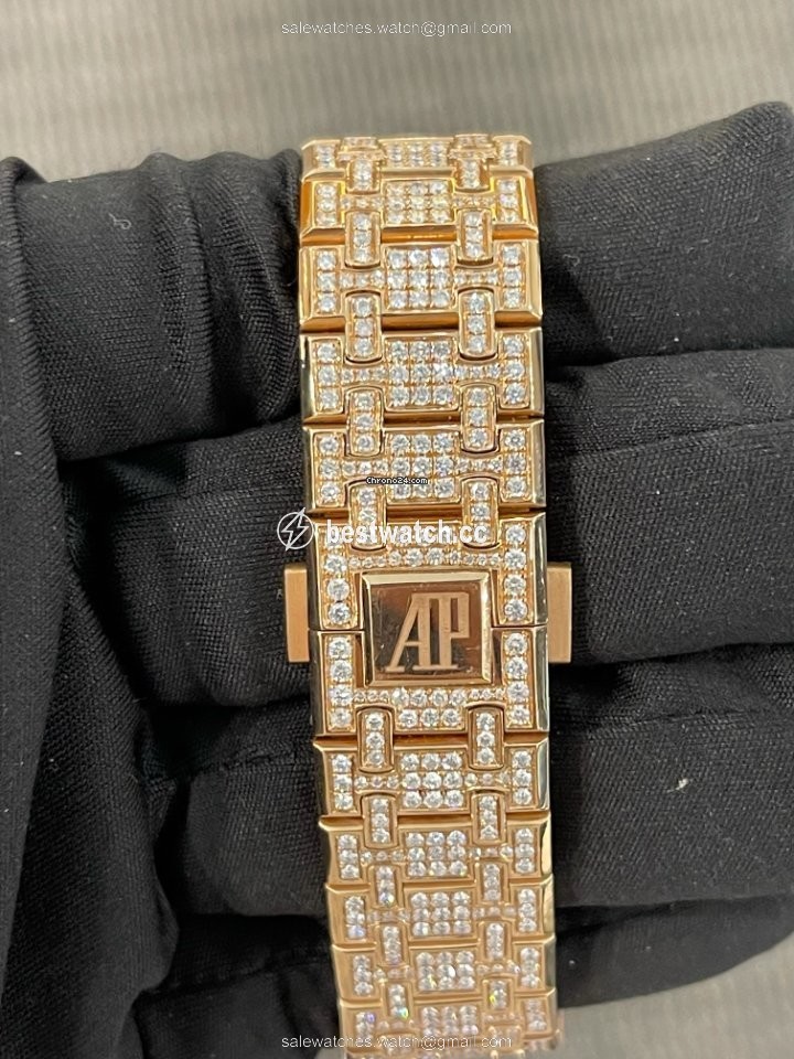 Audemars Piguet Royal Oak Mens watch Unisex Automatic Rose gold 15413OR.YY.1220OR.01 3
