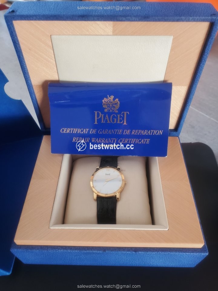 IMG_9086 Piaget Dancer Mens watch Unisex Quartz Yellow gold 84023NK81 3