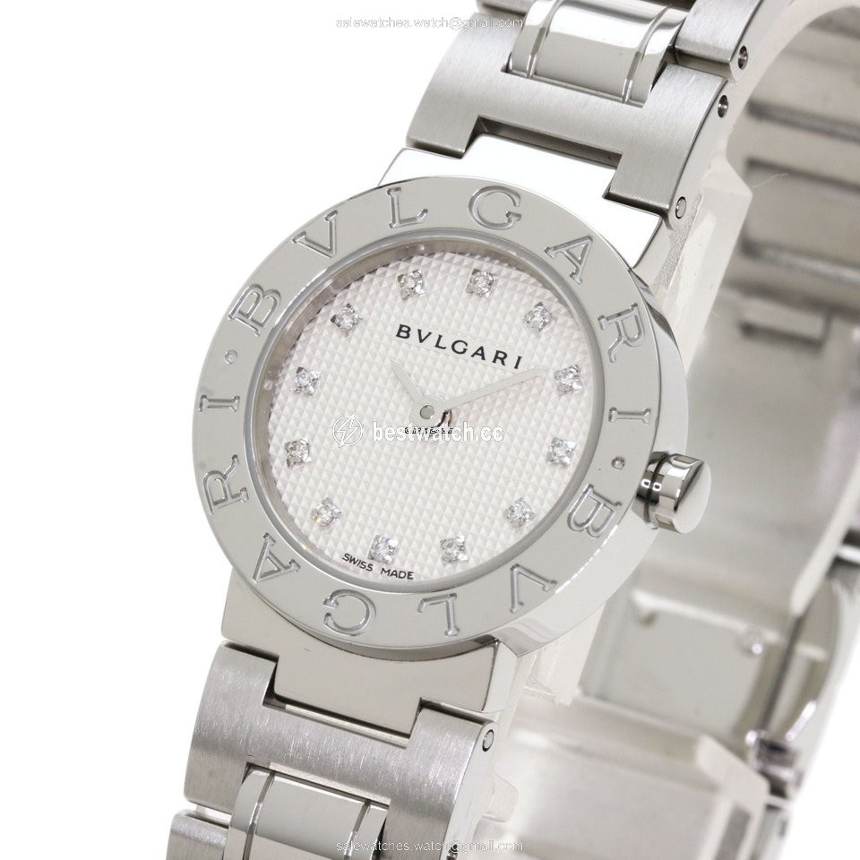 Bulgari Womens watch Quartz Steel 12P 3