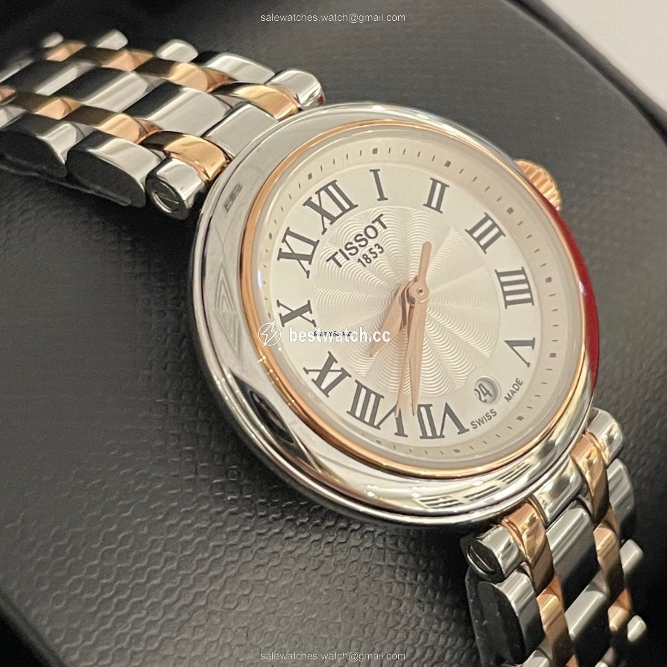 IMG_9086 Tissot Womens watch Quartz Gold Steel T126.010.22.013.01 3