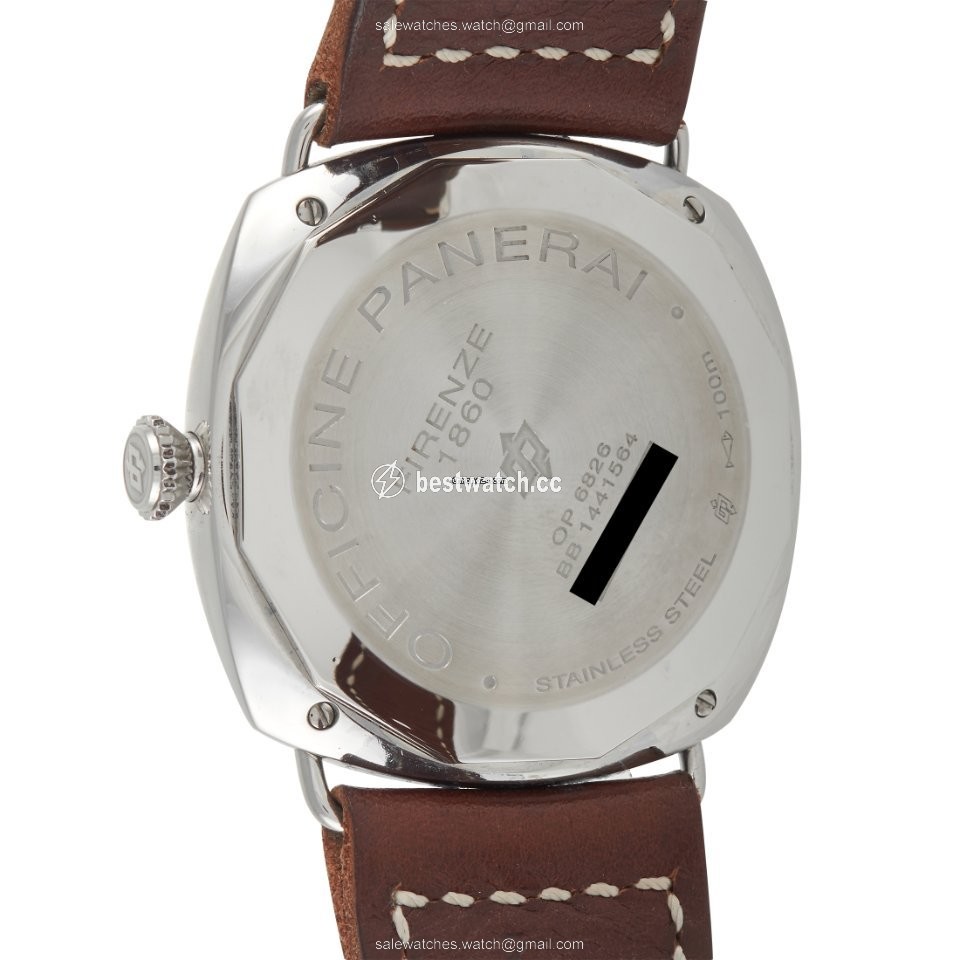 IMG_9086 Panerai Radiomir Black Seal Mens watch Unisex Manual winding Steel PAM00380 3
