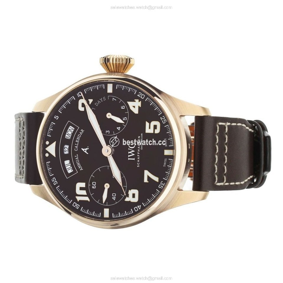 IMG_9086 IWC Big Pilot Mens watch Unisex Automatic Rose gold IW502706 3