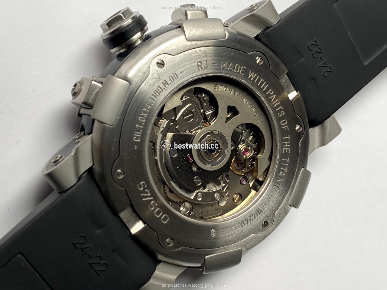 IMG_9086 Romain Jerome Titanic-DNA Mens watch Unisex Automatic Steel CH.T.OXY3.11BB.00 3