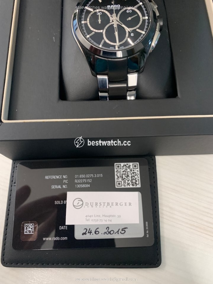 Rado HyperChrome Chronograph Ceramic 01.650.0275.3.015 3