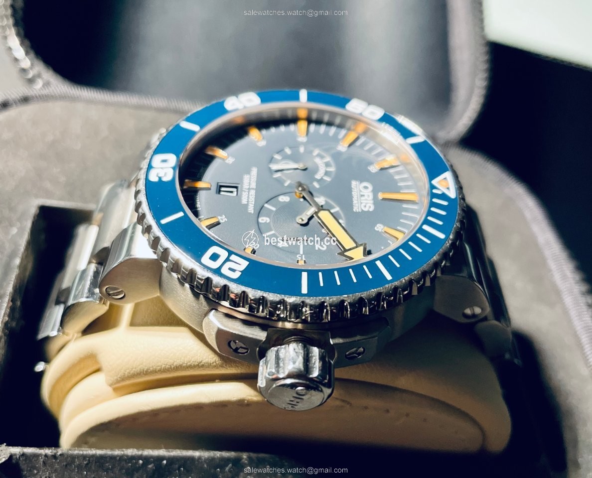 Oris Mens watch Unisex Automatic Titanium 01 749 7663 7185-Set MB 3