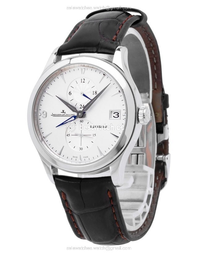IMG_9086 Jaeger-LeCoultre Master Hometime Mens watch Unisex Automatic Steel 174.8.05.S 3